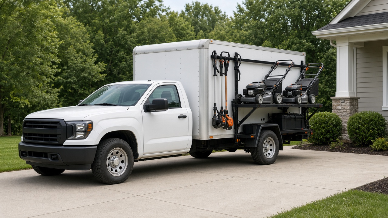 Trade shop trailer and equipment